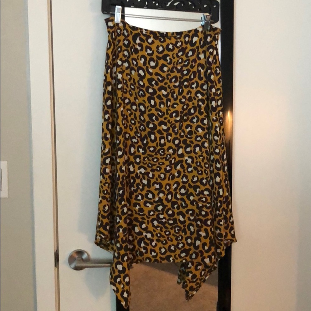 Leapord Print Skirt size 6
